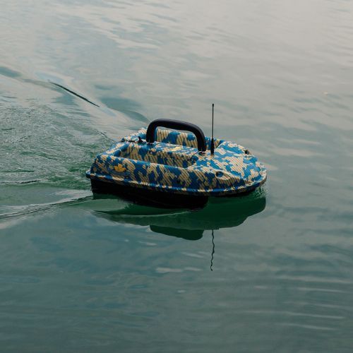 BearCreeks iPilot50 Camo návnada loď s GPS autopilot + Echosounder BC202 camou IPILOT50.CAMOU