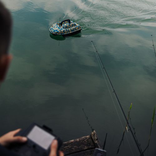 BearCreeks iPilot50 Camo návnada loď s GPS autopilot + Echosounder BC202 camou IPILOT50.CAMOU