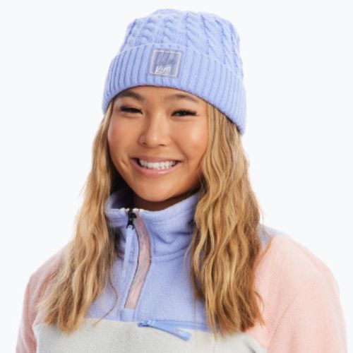 Dámska snowboardová mikina ROXY Chloe Kim Layer 2021 heather grey