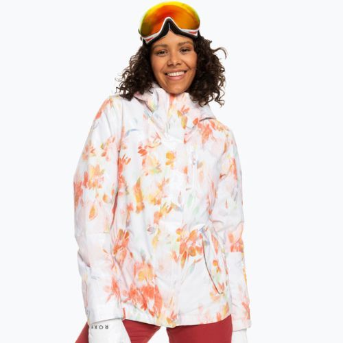 Dámska snowboardová bunda ROXY Jetty 2021 bright white tenderness