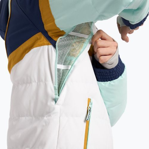 Dámska snowboardová bunda ROXY Peak Chic Insulated 2021 fair aqua