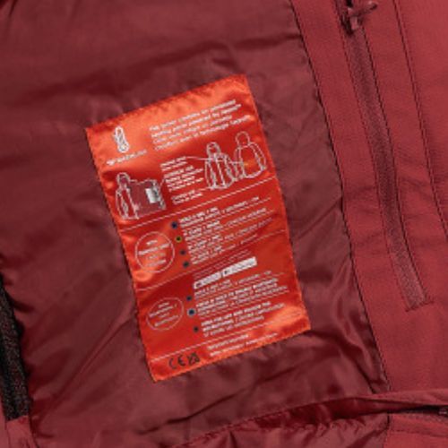 Dámska snowboardová bunda ROXY Stated Warmlink 2021 brick red