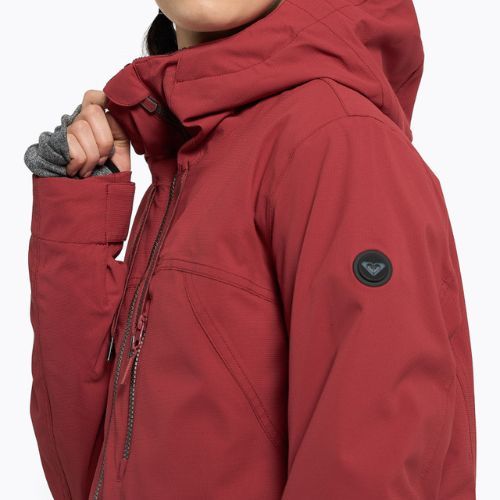 Dámska snowboardová bunda ROXY Stated Warmlink 2021 brick red