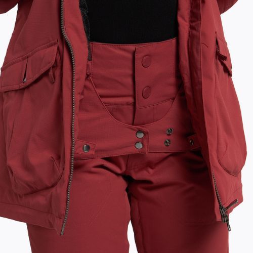 Dámska snowboardová bunda ROXY Stated Warmlink 2021 brick red