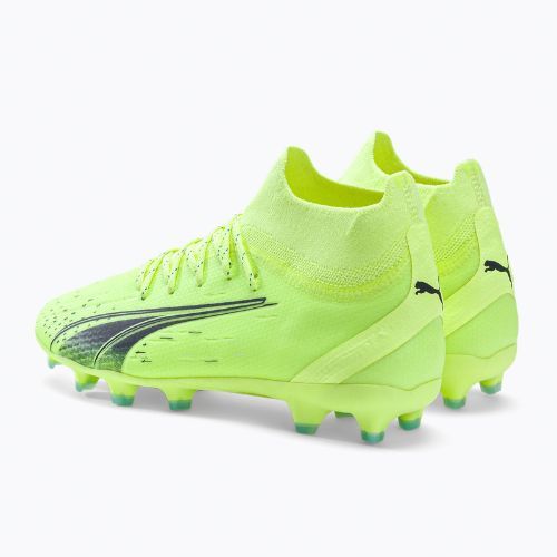 Detské kopačky PUMA Ultra Pro FG/AG Jr zelené 106918 01