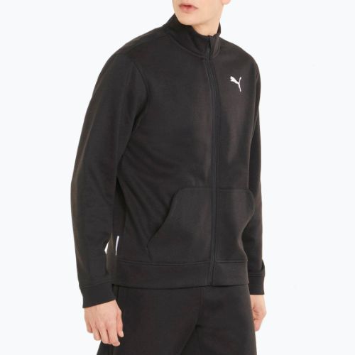 Pánske futbalové tepláky PUMA Train Fav Knitted Tracksuit black 521682 01