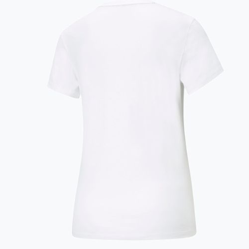 Dámske tréningové tričko PUMA ESS Logo Tee white 586774 02