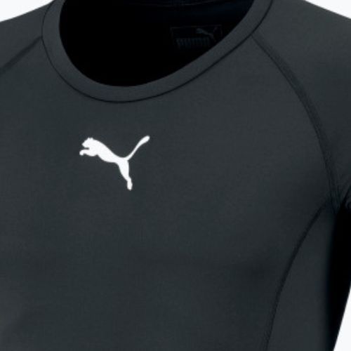 PUMA pánske futbalové tričko Liga Baselayer Tee black 655918 03