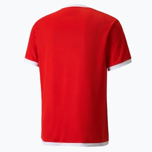 Pánske futbalové tričko PUMA teamLIGA Jersey červené 704917 01