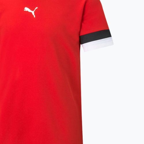 Detské futbalové tričko PUMA teamRISE Jersey červené 704938 01