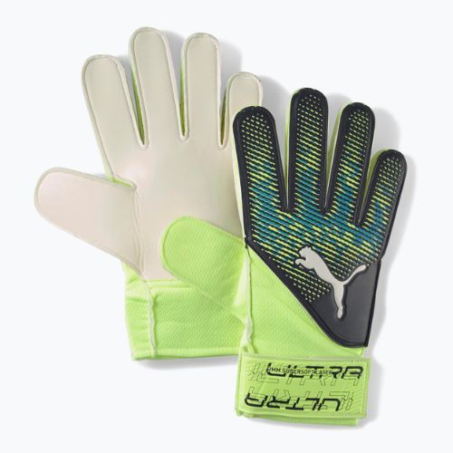 Brankárske rukavice PUMA Ultra Grip 4 RC black-green 041817 01