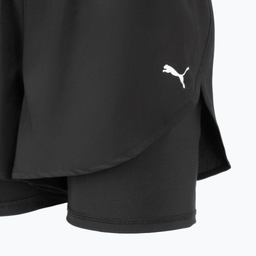 Dámske kompresné šortky PUMA 2 IN 1 Run black 521072 01