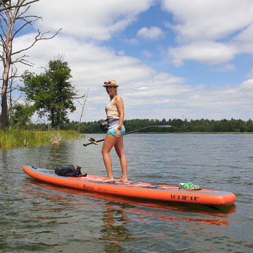 Bass SUP Explorer doska oranžovo-šedá