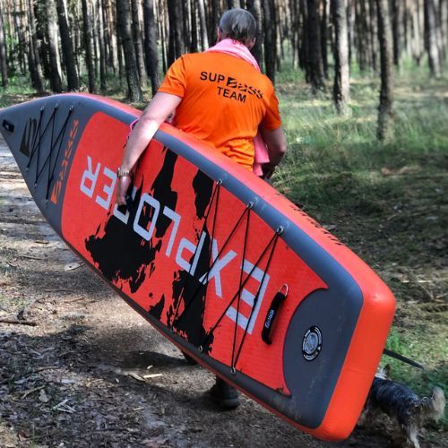 Bass SUP Explorer doska oranžovo-šedá