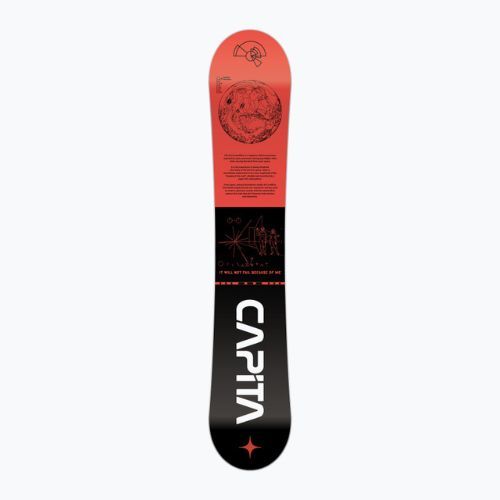 Pánsky snowboard CAPiTA Outerspace Living red 1221109