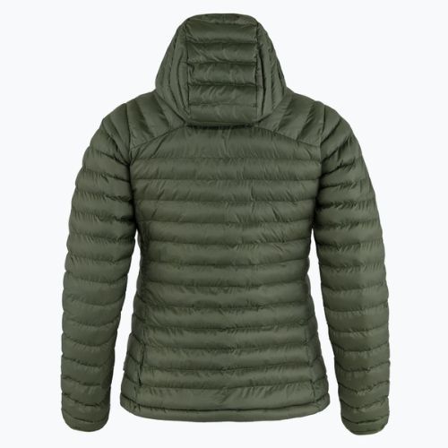 Dámska páperová bunda Fjällräven Expedition Latt Hoodie green F86120