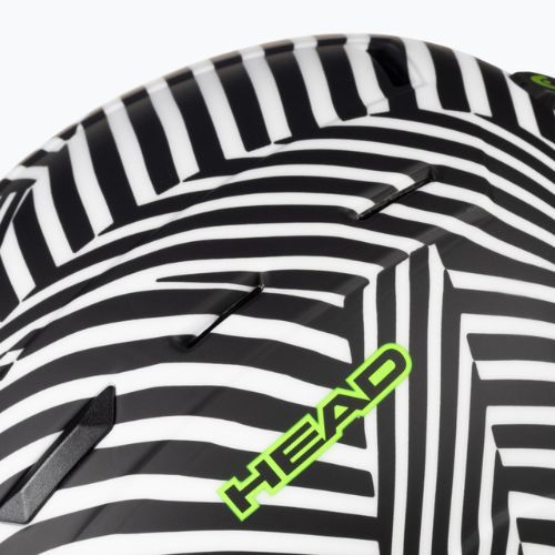 Detská lyžiarska prilba HEAD Mojo Visor S2 biela a čierna 328152