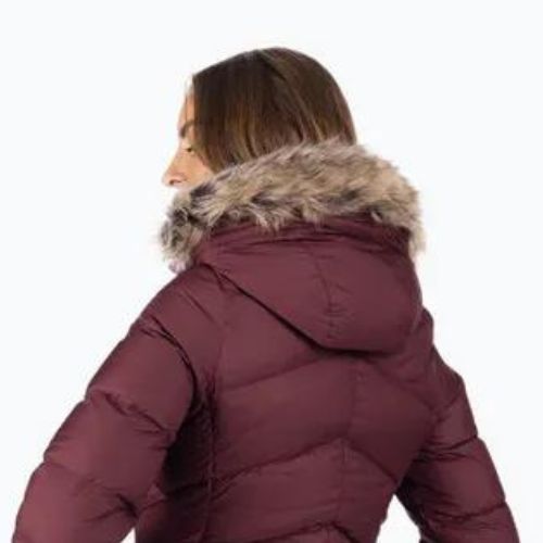 Marmot dámska páperová bunda Montreaux Coat bordová 78090