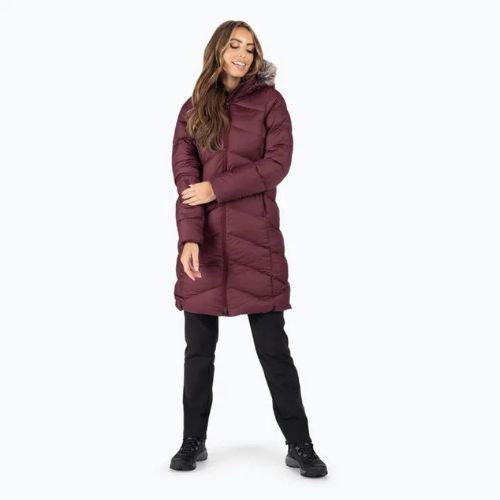 Marmot dámska páperová bunda Montreaux Coat bordová 78090