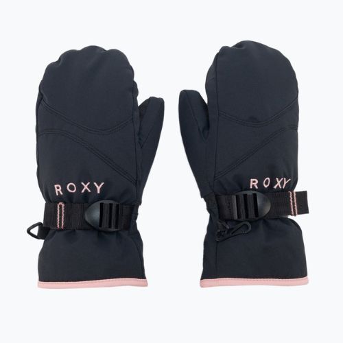 Detské rukavice na snowboard ROXY Jetty Solid 2021 true black