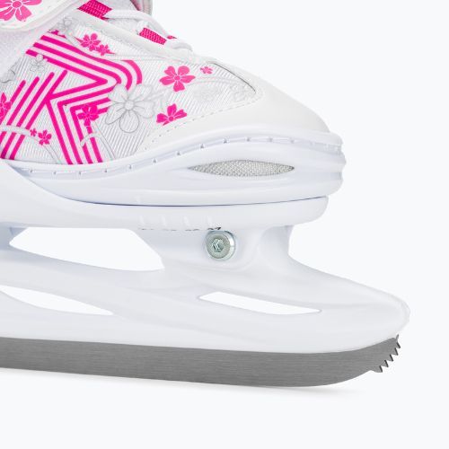 Detské voľnočasové korčule Roces Jokey Ice 3.0 Girl white/pink 450708