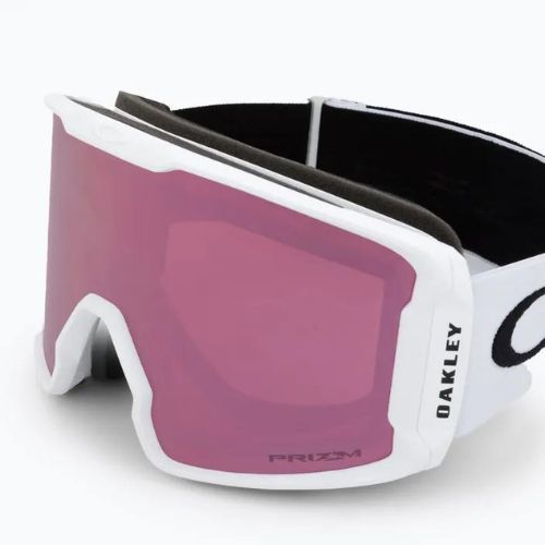 Lyžiarske okuliare Oakley Line Miner L rose gold OO7070-C5