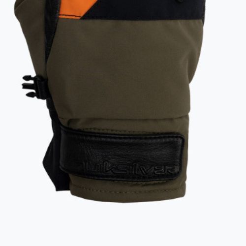 Quiksilver Squad Mitt Green EQYHN3161 Snowboardové rukavice