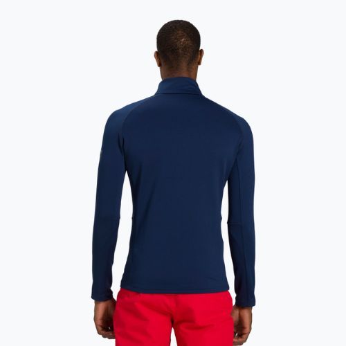 Pánska termo mikina Rossignol Classique 1/2 Zip navy