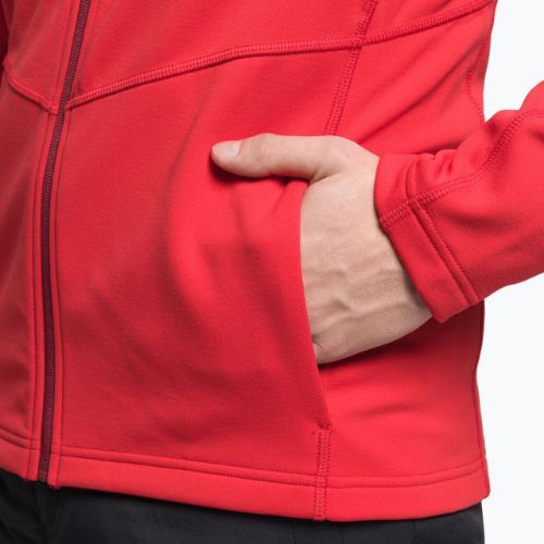 Pánska lyžiarska mikina Rossignol Classique Clim red