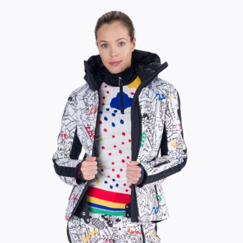 Dámska lyžiarska bunda Rossignol Eco-Logic Ski white