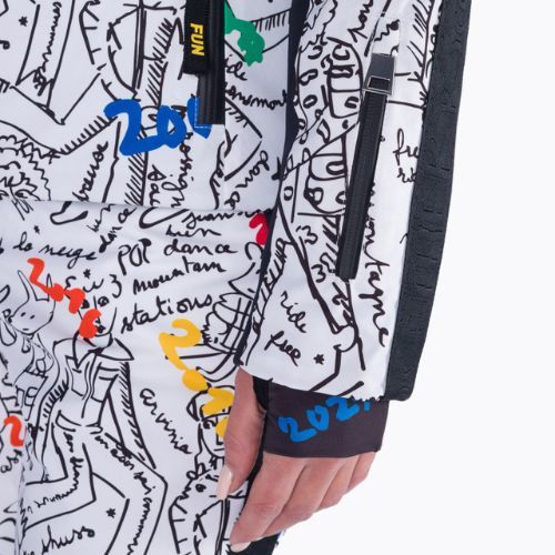 Dámska lyžiarska bunda Rossignol Eco-Logic Ski white