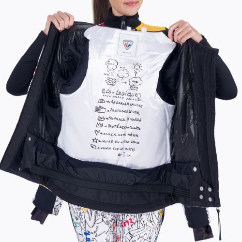 Dámska lyžiarska bunda Rossignol Eco-Logic Ski white