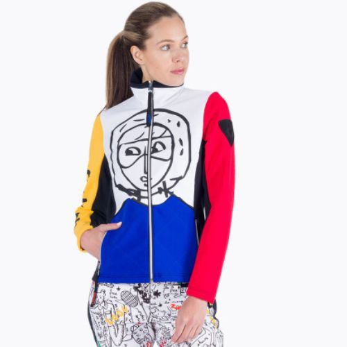 Dámska softshellová bunda Rossignol Brady Soft multicolor