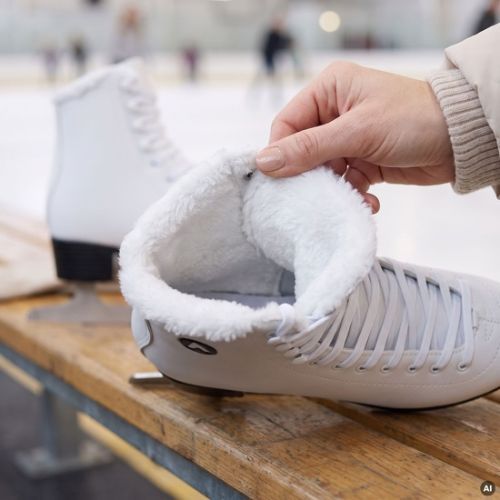 Dámske krasokorčule ATTABO biele FS