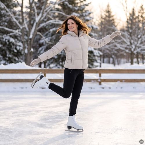 Dámske krasokorčule ATTABO biele FS