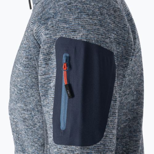 Pánska fleecová mikina CMP modrá 3H6747N/5MM