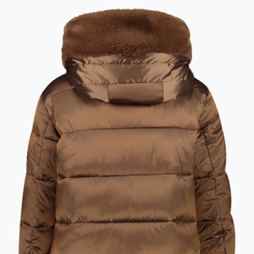 Dámska páperová bunda CMP Coat Fix Hood hnedá 32K386F