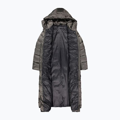 Dámska páperová bunda CMP Coat Fix Hood šedá 32K3136