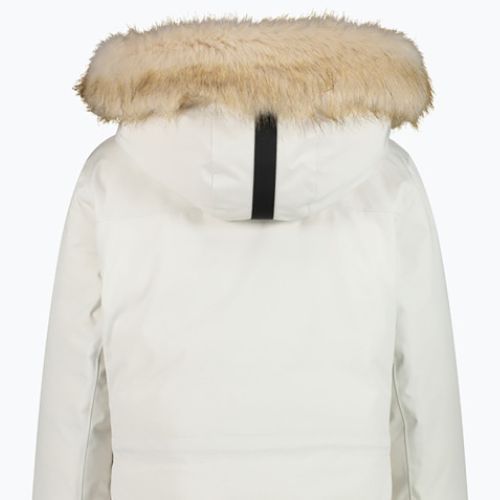 Dámska bunda do dažďa CMP Parka Zip Hood biela 32K326F