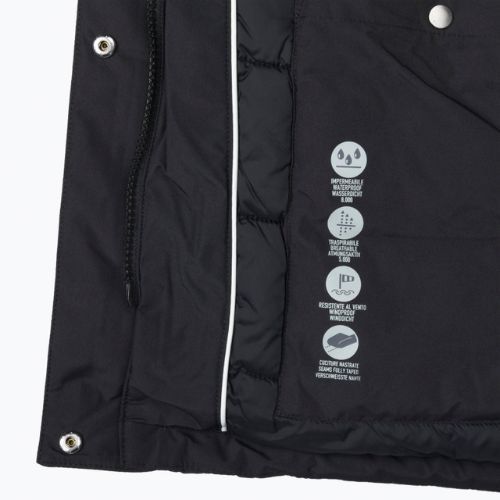 Dámska bunda do dažďa CMP Parka Zip Hood čierna 32K326F