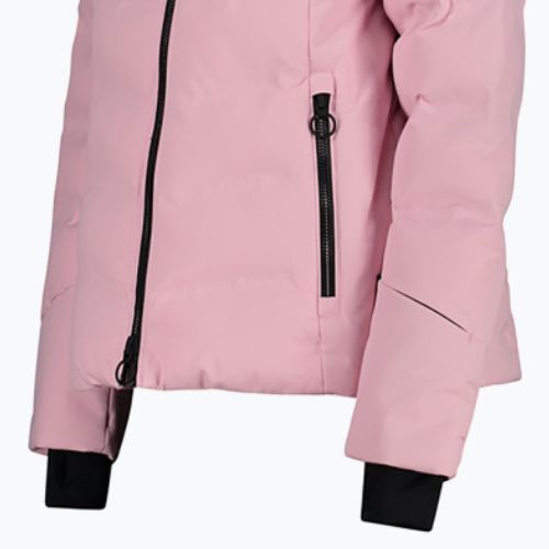 Dámska páperová bunda CMP Fix Hood ružová 32W266