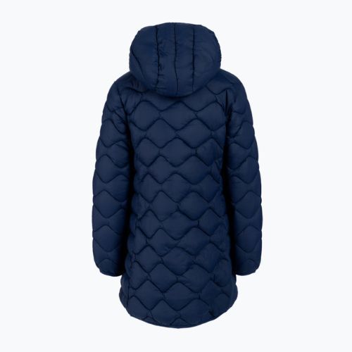 Detská páperová bunda CMP G Coat Fix Hood tmavomodrá 32Z1145/M928