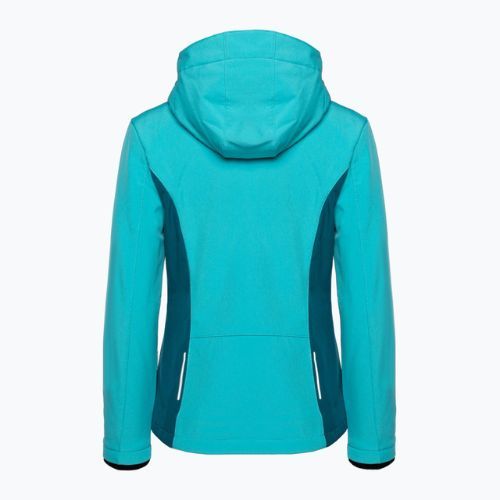 Dámska softshell  bunda CMP modrá 39A56/E726