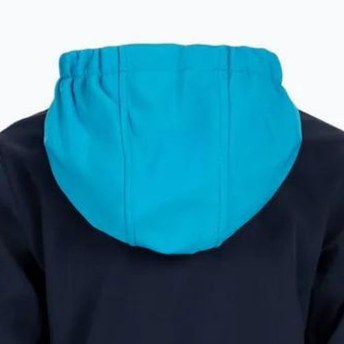 Detská softshell bunda CMP Fix Hood tmavomodrá 3A94/1NM