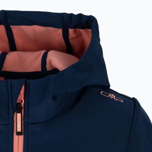 Detská softshell bunda CMP tmavomodrá 3A29385N/M928