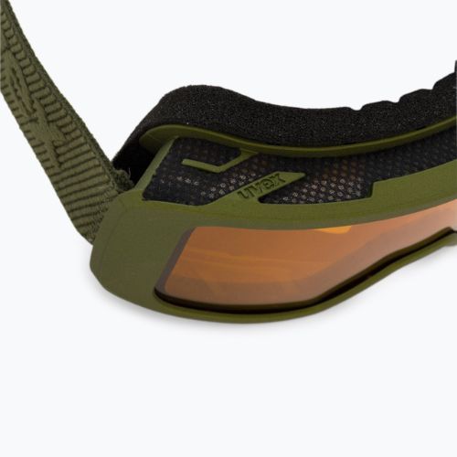 Lyžiarske okuliare UVEX Saga TO croco mat/mirror gold/lasergold lite/clear 55/1/351/83