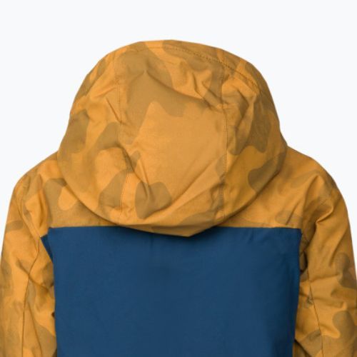 Detská snowboardová bunda Quiksilver Side Hit oranžová EQBTJ3158