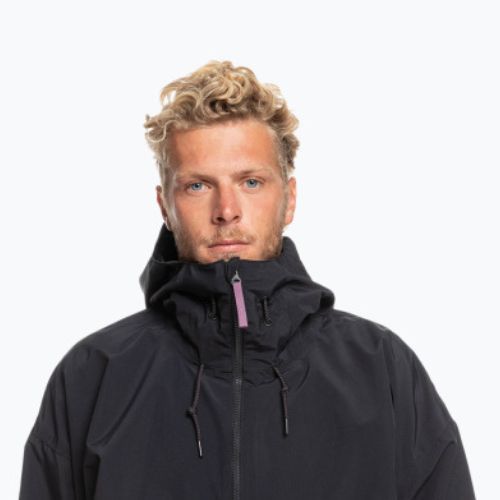 Pánska snowboardová bunda Quiksilver Steeze čierna EQYTJ3365