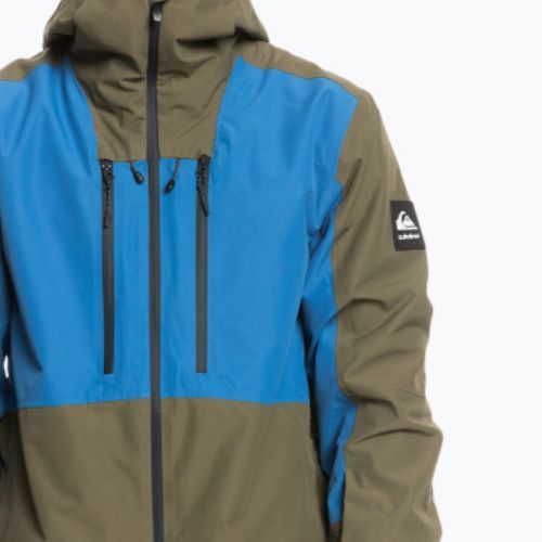 Pánska snowboardová bunda Quiksilver Muldrow zelená EQYTJ3376