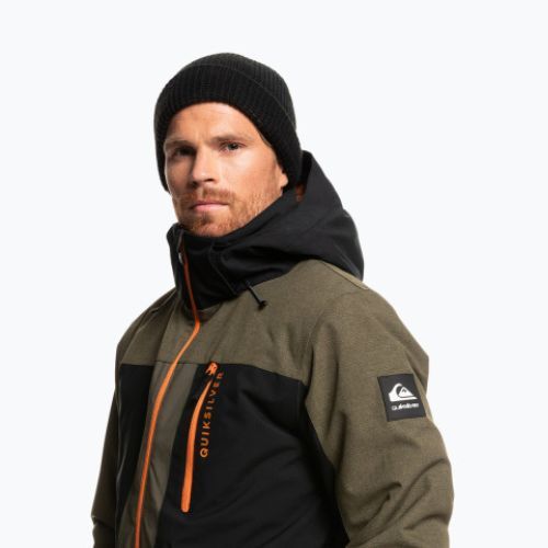Pánska snowboardová bunda Quiksilver Dawson zelená EQYTJ3389